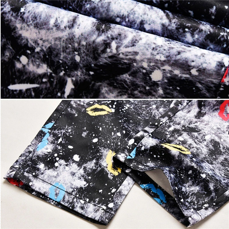 Mens Flower Pants Fashion Casual Pant Men Spring and Autumn Trousers Asia size 28 29 30 31 32 33 34 36 38