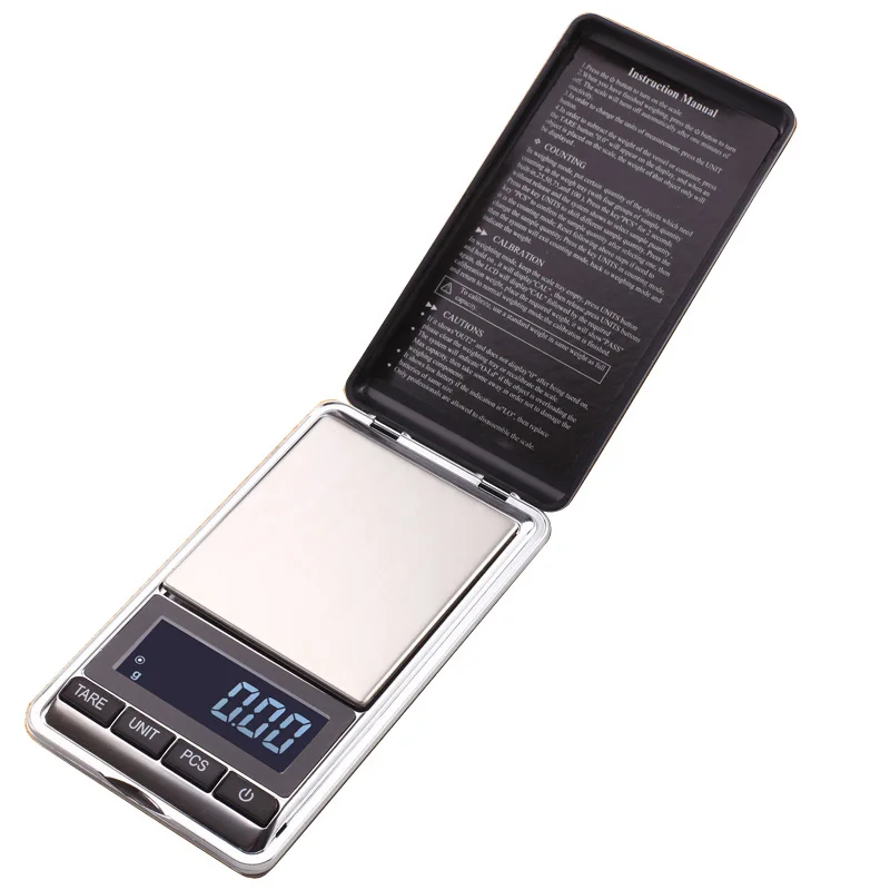 

Mini Digital Jewelry Scale Electronic Balance Food Kitchen Scale Pocket weight scale 0.01g Accuracy for gold Sterling