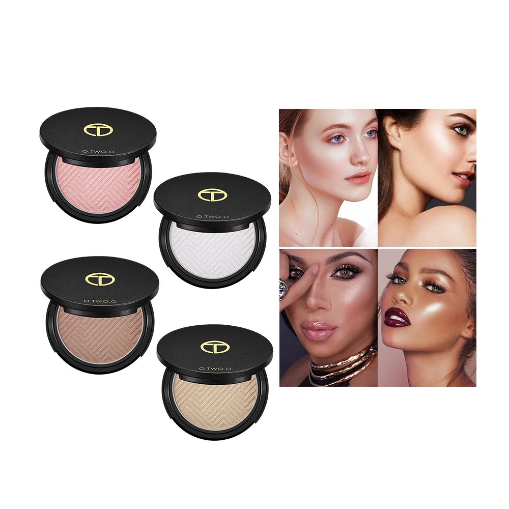 O.TWO.O Matte Bronze Highlighter Powder Makeup 4colors Wet Soft