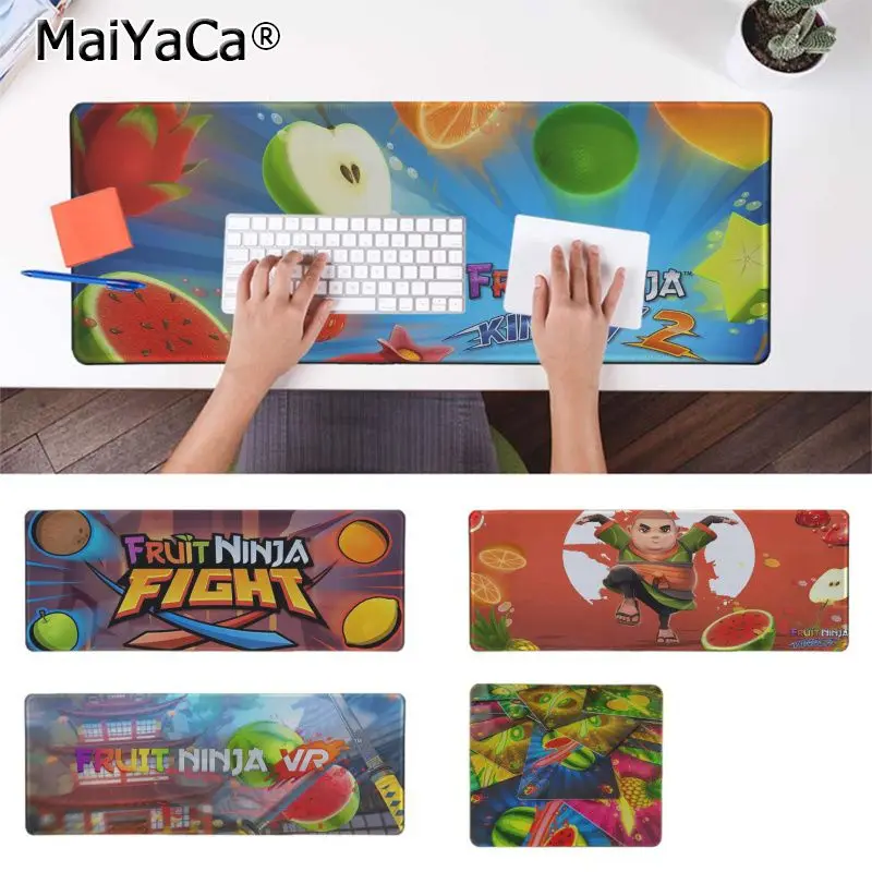Maiyaca одежда высшего качества фрукты ниндзя красивые коврик для мышки в стиле аниме Большой Мышь Pad клавиатуры коврики