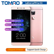 100% nuovo Letv LeEco Le S3 X626 4G LTE cellulare Deca Core 5.5