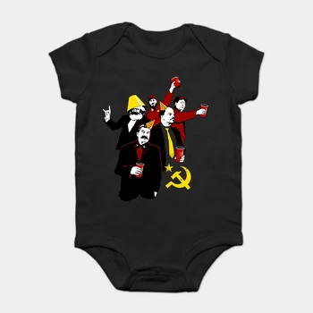 

Baby Onesie Baby Bodysuits kid t shirt Printed Cotton The Communist Party (variant) Short-Sleeve