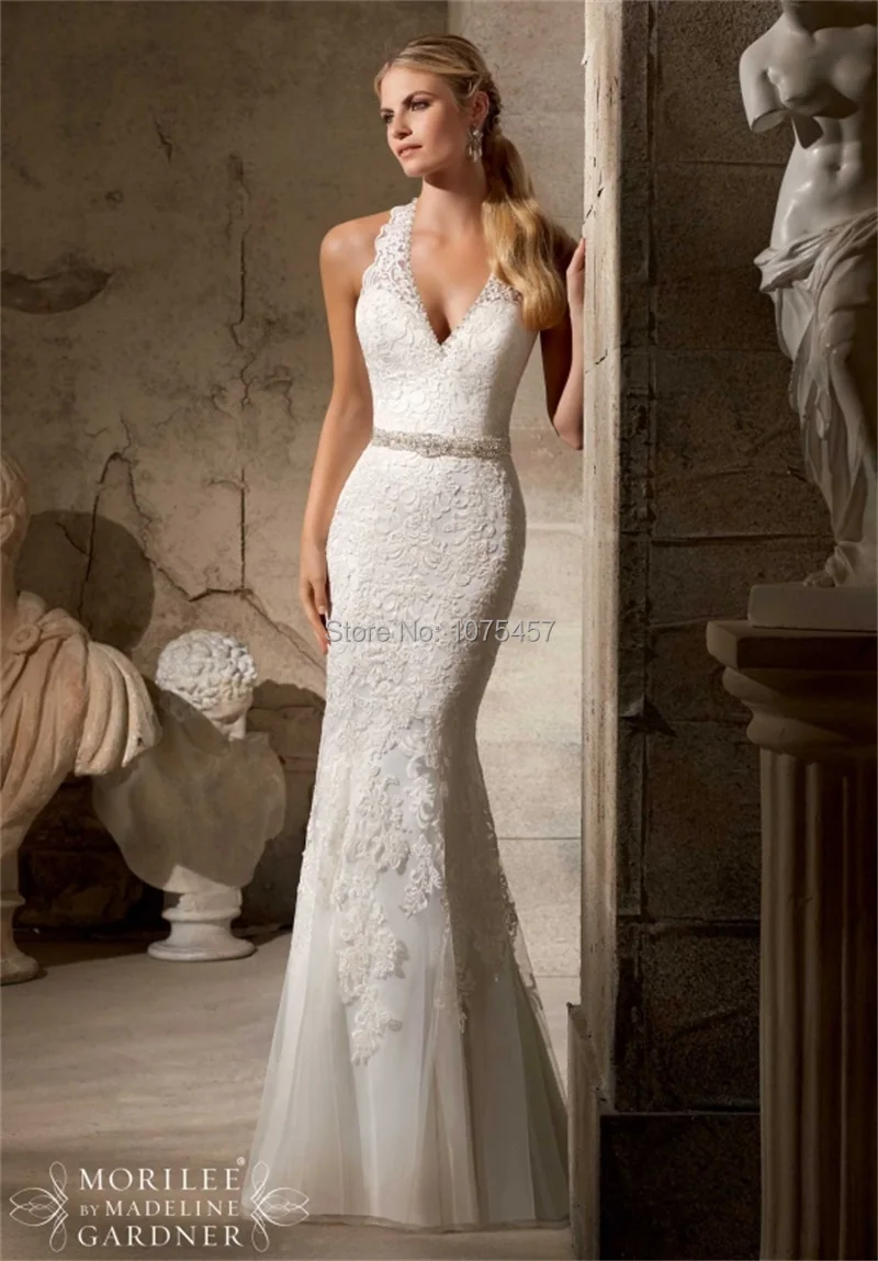 Wedding Halter Wedding Dress compare prices on halter neck wedding gown online shoppingbuy new arrival sexy open back china gowns 2015 crystal beaded bridal mermaid