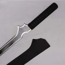 S0476 Аниме Онлайн игра Черный Рок Шутер Катана Меч W/черный нейлон оболочка 39,5"