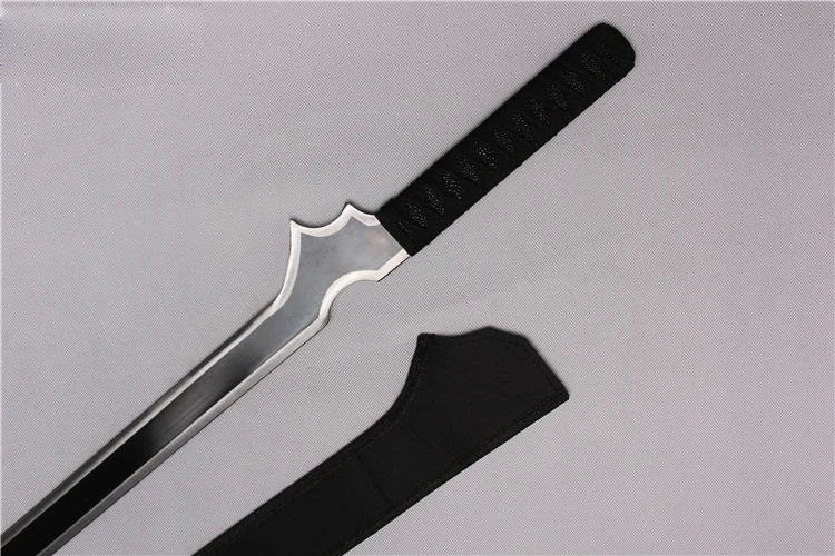 

S0476 ANIME ONLINE GAME BLACK ROCK SHOOTER KATANA SWORD W/ BLACK NYLON SHEATH 39.5"