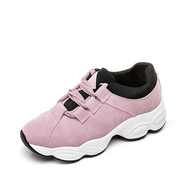 

2019 fashion mixed colors women sneakers spring summer tenis feminino lady Thick bottom Increase comfortabe spadrilles 8199