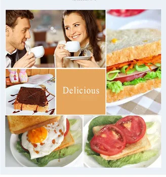 

Automatic toaster sandwich maker healthy breakfast machine baker household chips nuggets mozzarella fryer