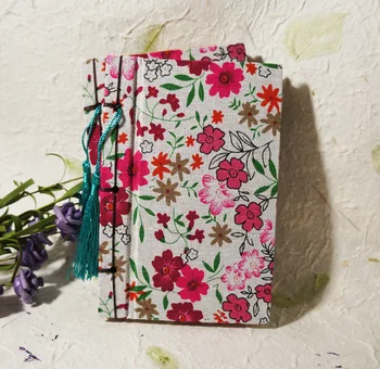 

1pcs Fang hand sewn cloth Vintage years Honda garden series cloth the trumpet / cold / rose pink purple blue green