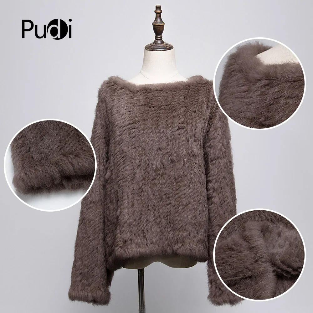 Lapin Noir Black dark Plus Ct802 Chaud Blue Tricot navy Réel Vestes Manteau brown pink De wine Manteaux 2018 Fille Blue Nouvelle Femmes Hiver Rose Marque Pudi Fourrure light Khaki taupe Grey Chandail Taille light Red HqAXww