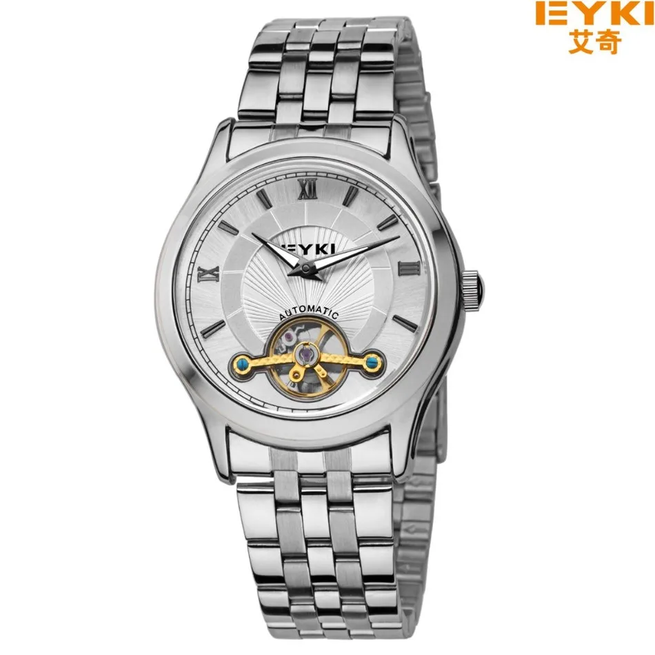 Men s Luxury Mechanical Wristwatches EYKI Top Brand Fashion Casual Wristwatch Hollow out Men s Dress