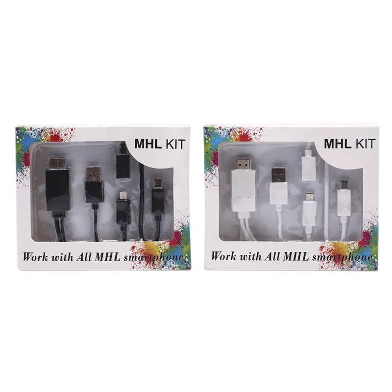 

Micro USB to HDMI 1080P Cable Adapter 5 Pin & 11 Pin for Android Phone TV PC Laptop