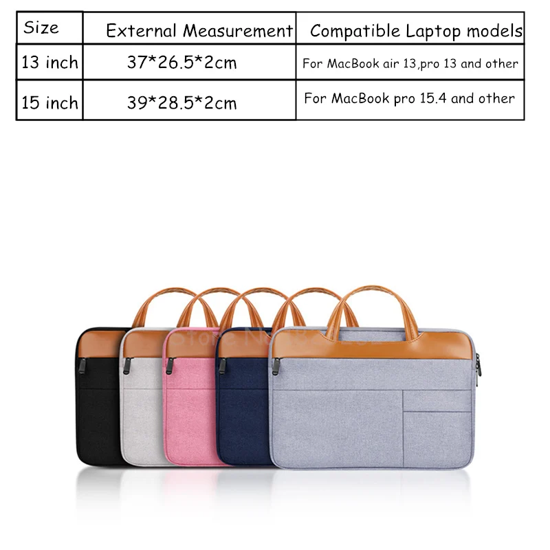 Сумка для ноутбука Macbook Air 11 13 12 15 Pro 3 4 дюймов чехол планшета ПК Xiaomi HP Dell|Сумки и