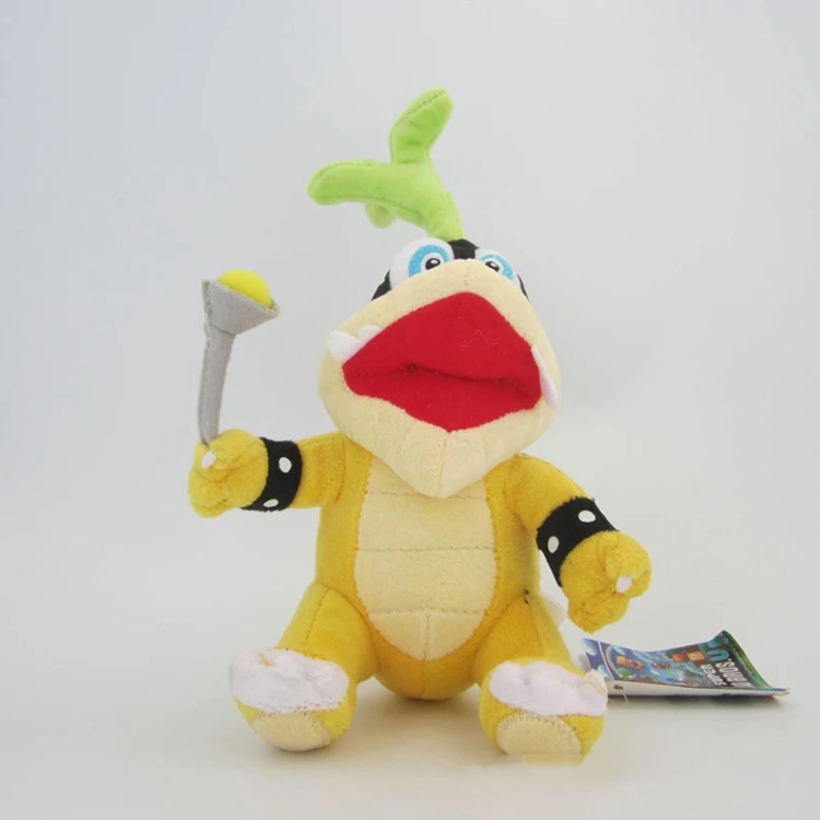 Koopalings Soft 7'' Iggy Koopa Plush Doll Best Gifts New Super Mario Bros 