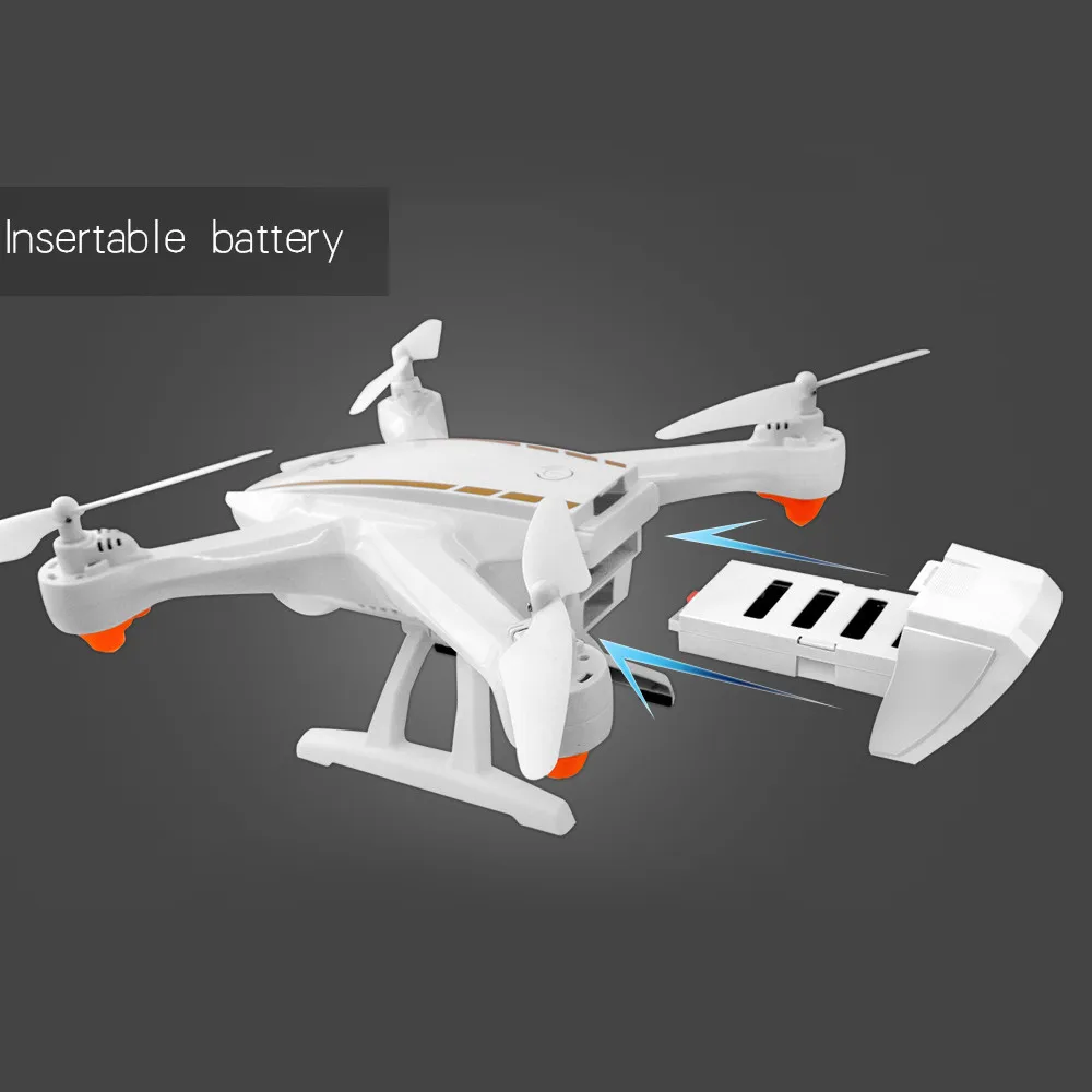 

F20 2.4G 4CH WiFi 2.0MP Optical Flow Dual Wide Angle Camera RC Drone Quadcopter May18