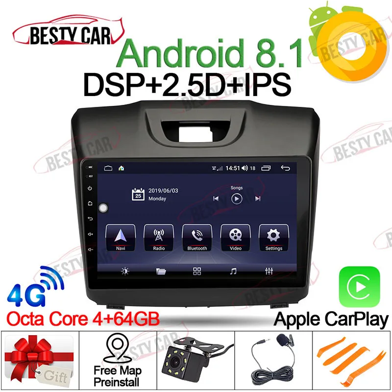 Cheap 9" Android 8.1 Car Multimedia Player Stereo GPS for Chevrolet Trailblazer Colorado S10 Isuzu D-max MU-X Radio Head Unit 2.5D+IPS 0 Cheap 9" Android 8.1 Car Multimedia Player Stereo GPS for Chevrolet Trailblazer Colorado S10 Isuzu D-max MU-X Radio Head Unit 2.5D+IPS 0