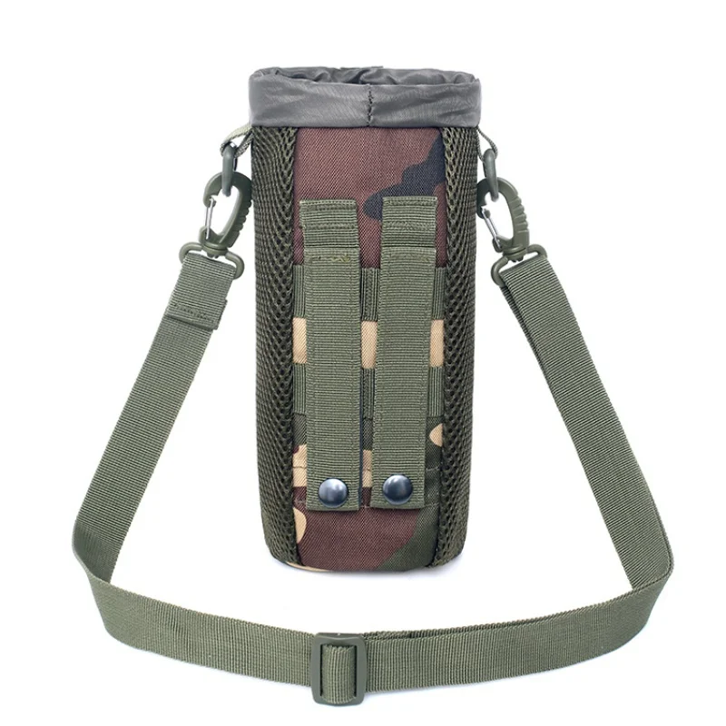 

New Tactical Molle Water Bottle Pouch 1050D Nylon Military Canteen Cover Holster Outdoor Travel Kettle Bag 0.5L 2019