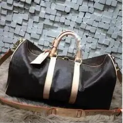 

2019 new fashion travelling bag women handbag big size keepall bag real leather with high quality free shipping