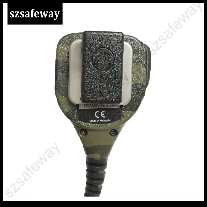 5X Two way radio PPT Camouflage Remote Speaker Microphone for Motorola CP160 EP450 GP300 GP68 GP88 4