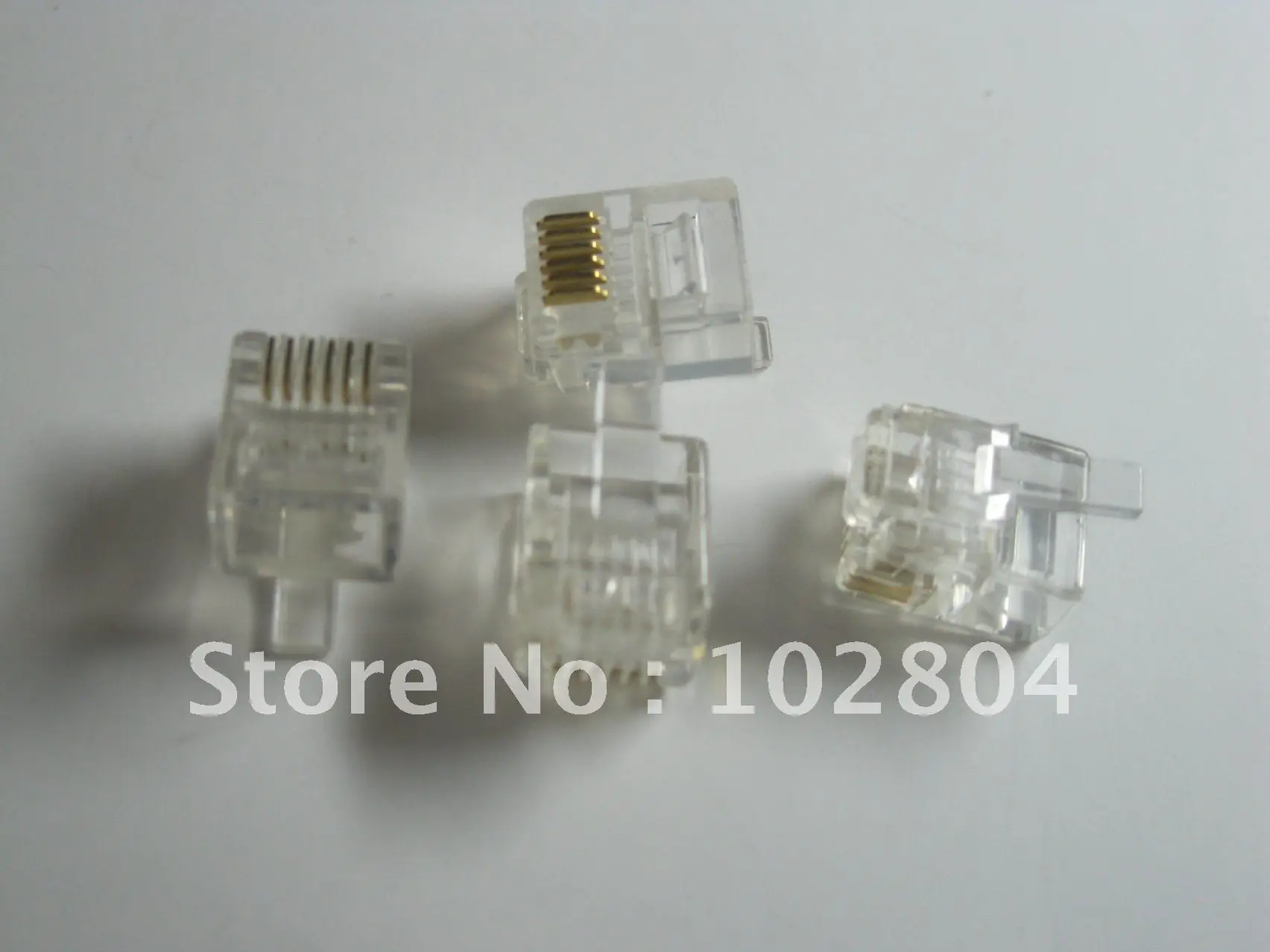 

RJ45 Modular Plug Network Connector CAT5 8P8C 400 Pcs Per Lot HOT Sale HIGH Quaility