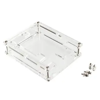 

Smart Electronics Uno R3 Case Enclosure Transparent Acrylic Box Compatible with UNO R3