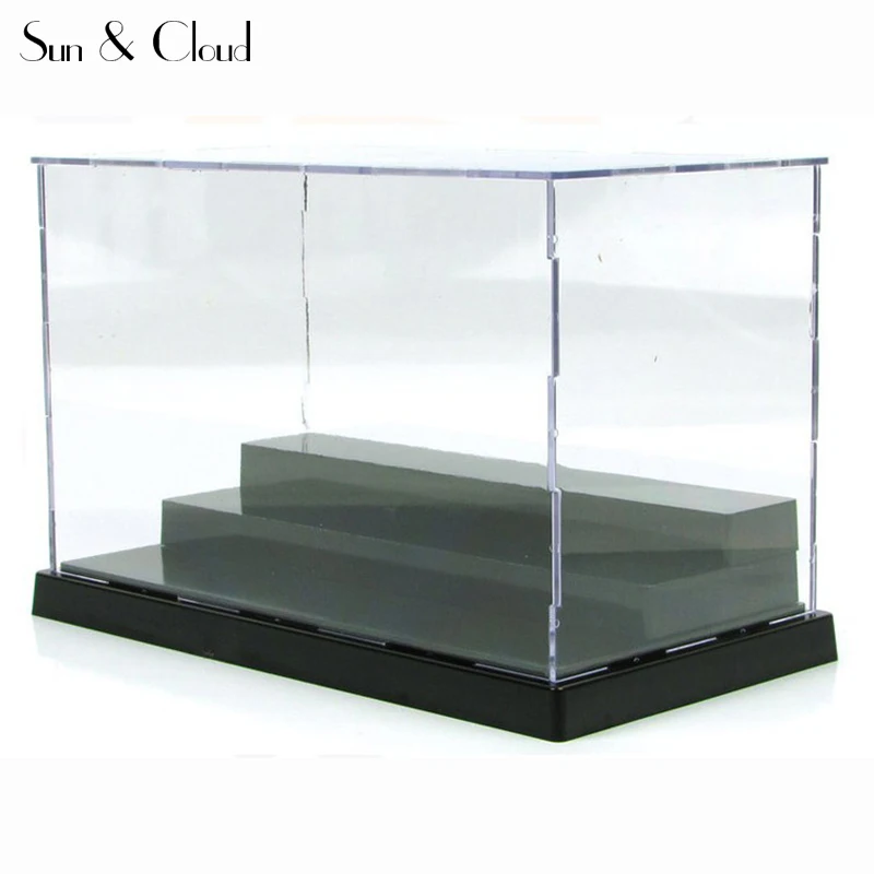 

Transparent Three Layers Acrylic Plastic Display Case for Anime Action Figures Doll Model Display Box Collection Box Show Case