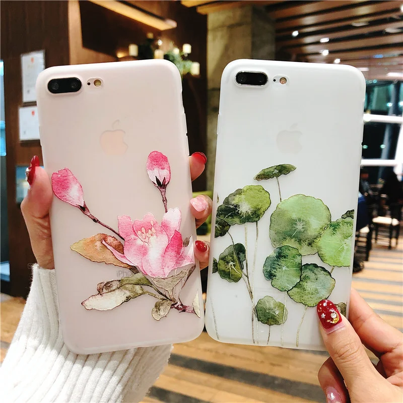 

3D Flowers Embossed Cover For Samsung Galaxy A30 A50 M10 M20 S9 J8 J2 J3 J4 J5 J6 J7 Prime G530 Note 4 8 9 S9 S10 Plus S10e Case