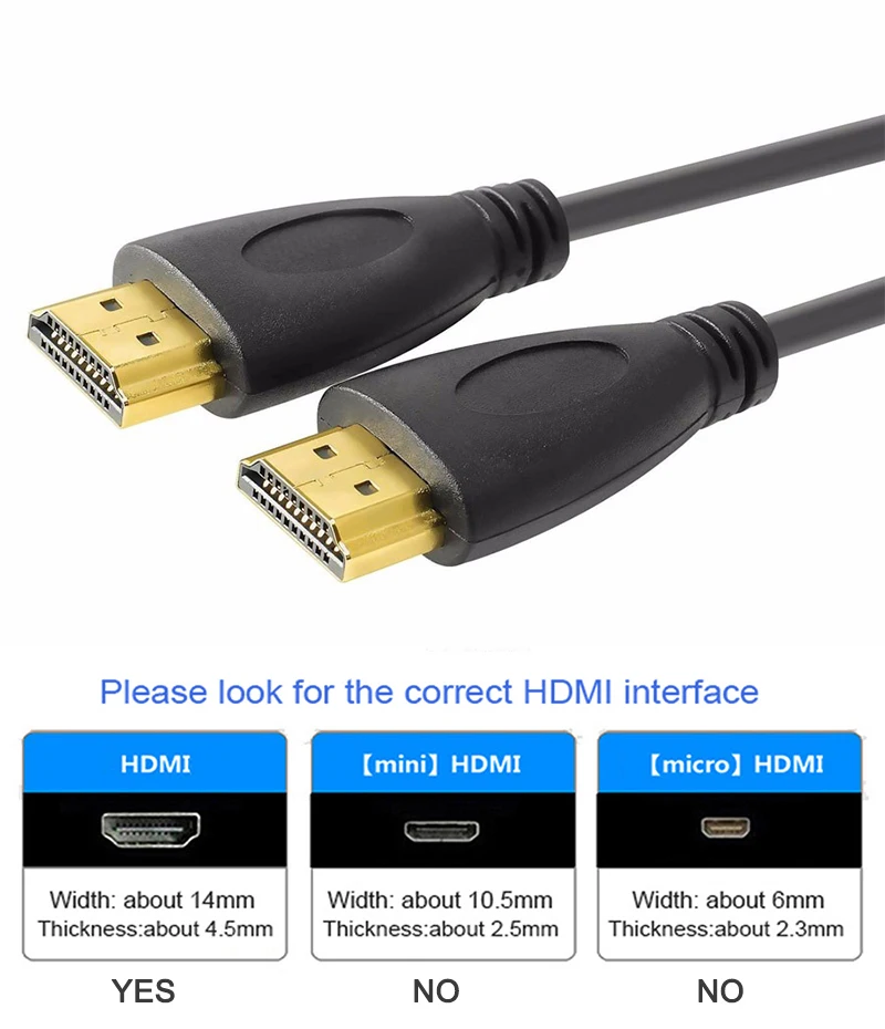 Горячая Распродажа HDMI кабель видео позолоченный HDMI сплиттер 1080P 3D кабели для HD tv 0,5 м 1 м 1,5 м 1,8 м 2 м 3 м 5 м Прямая поставка