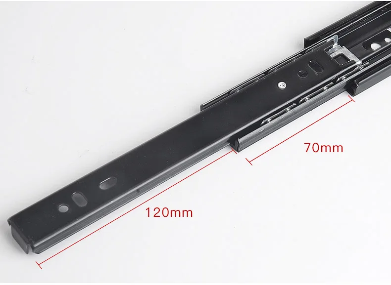 Приглушенные слайды мебельная фурнитура рельс компьютерный стол слайд клавиатура ящик трек мяч подъемный Нижний Кронштейн