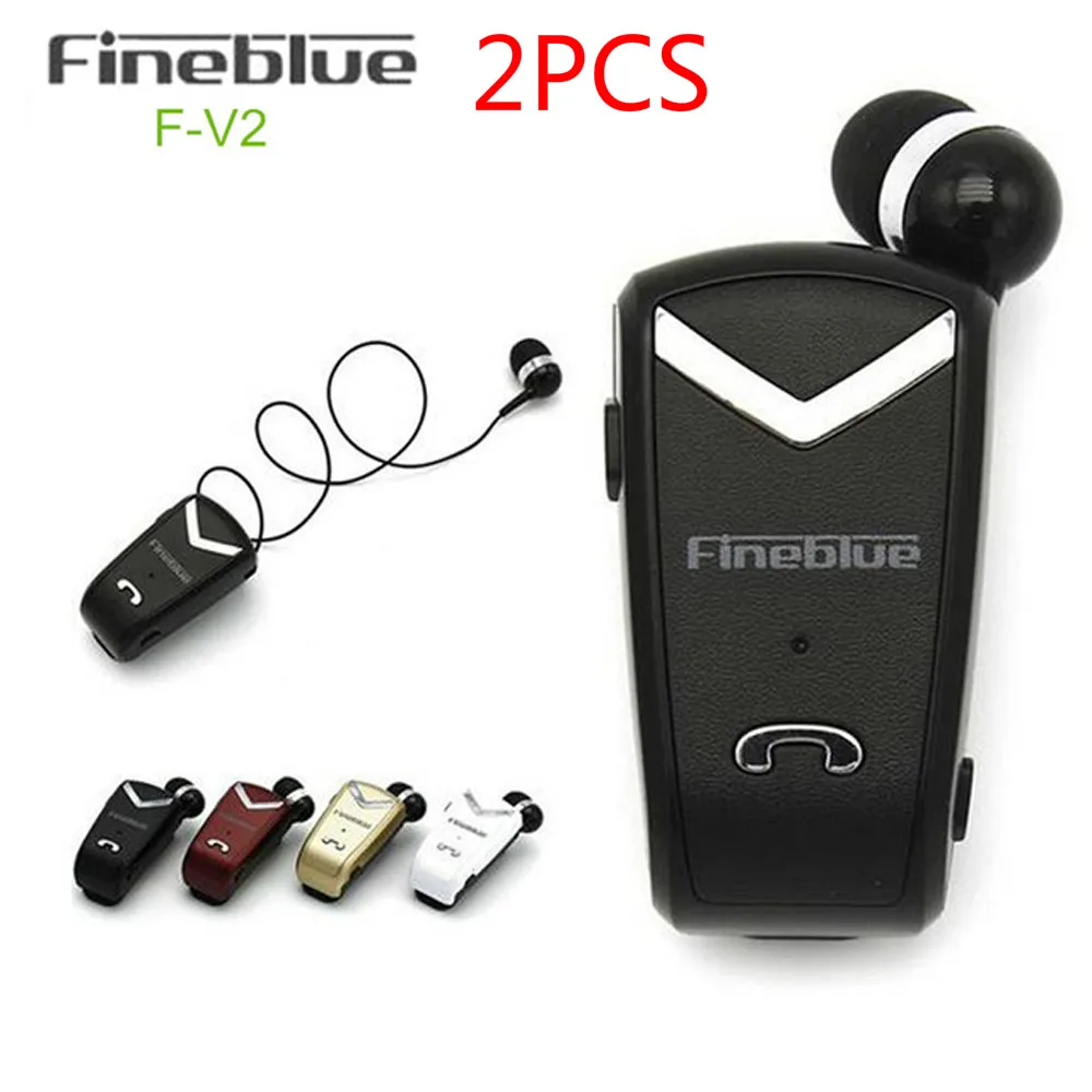 

2pcs FINEBLUE F-V2 Handsfree Auriculares Mini Bluetooth Headset Earphone In Ear Phone Buds Cordless Wireless Headphone for phine