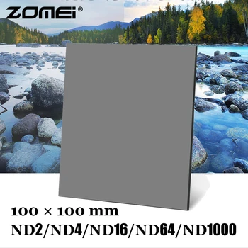 

Zomei 100% Tested Original 100*100mm PRO Optical Glass Square Neutral Density filter ND1000 (3.0)/ ND64 (1.8) / ND8 / ND4 / ND2