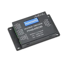 12-24vdc вход 3A* 3 выходных каналов Светодиодное освещение контроллер постоянного Напряжение led dmx контроллер серии px24506
