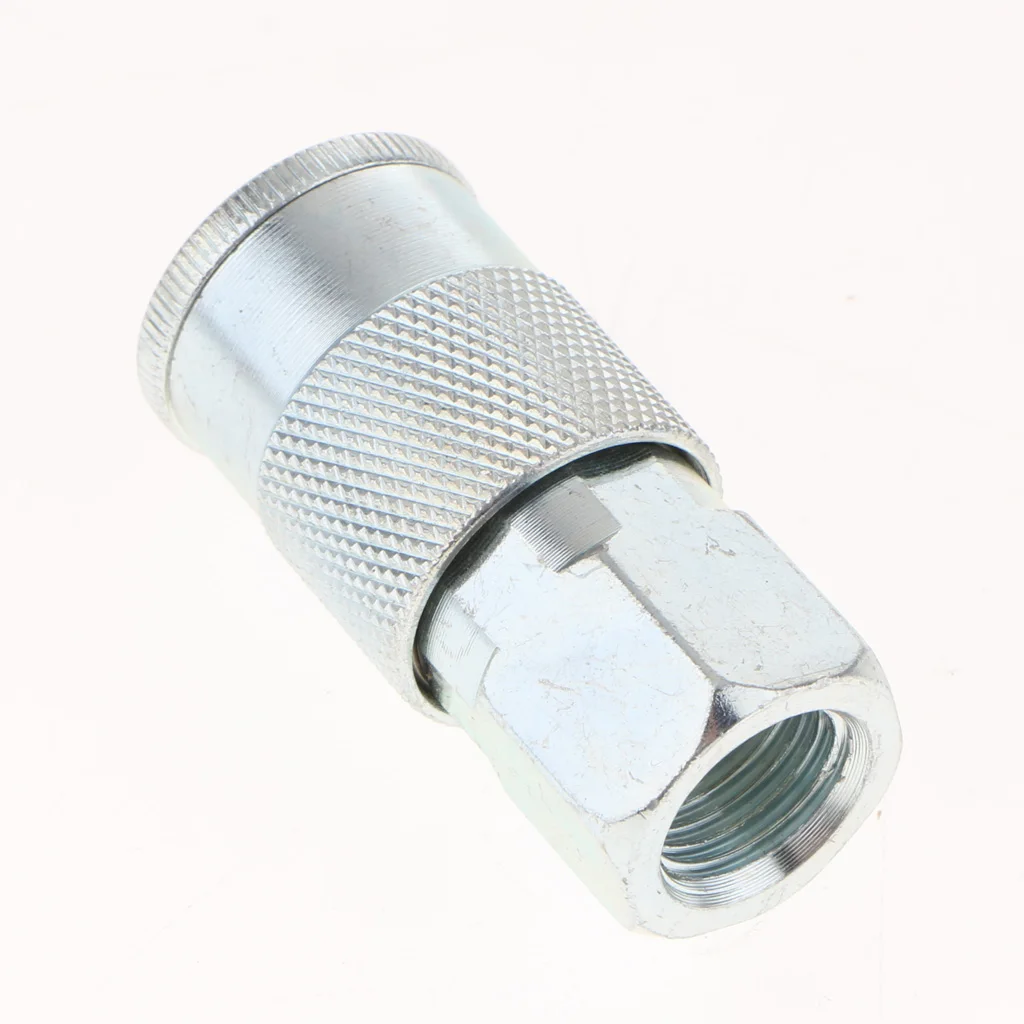 5 Pieces Air Line Hose Compressor Fitting Connectors Quick Release 1/4'' NPT