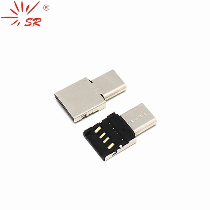 

SR Micro USB to Type-C USB OTG Adapter Converter Data Sync for Android Macbook Samsung Xiaomi6