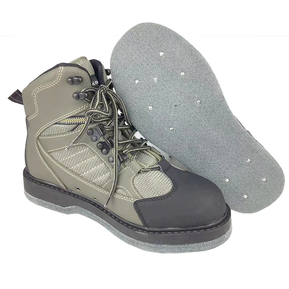 Fly Fishing Shoes Wading Waders Aqua Upstream Hunting Sneakers Nails