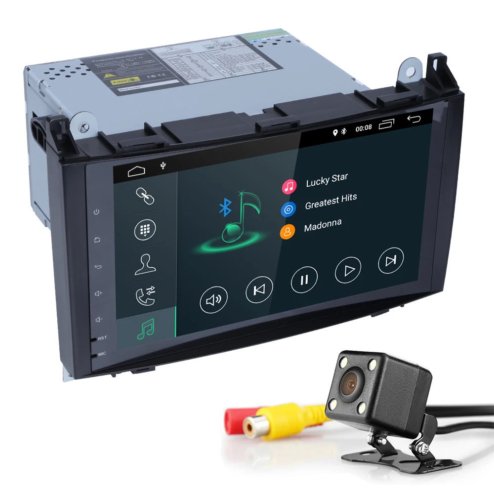 Flash Deal New Quad core 9 Inch 2 Din Android 9.0 Car Multimedia Player For Mercedes/Benz/Sprinter/Viano/Vito/B-class/B200/B180 RDS Camera 4