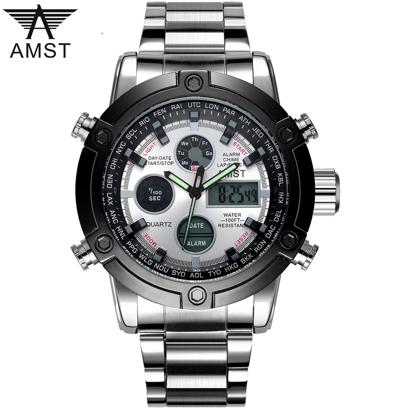 Relojes 2019 часы Для мужчин Новая мода Спорт Кварцевые s лучший бренд класса люкс