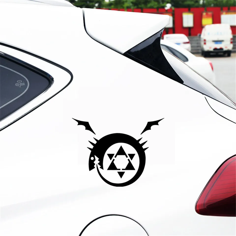 Cunymagos 14cm10.6cm Fullmetal Alchemist Homunculus Anime Vinyl Car Sticker  (4)