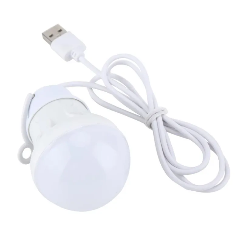 

Chiclits New USB Bulb Light 3W 5V SMD5730 Energy-saving Low-voltage Bulbs Led Emergency Bulbs Lamp For Living Room (Cold White)