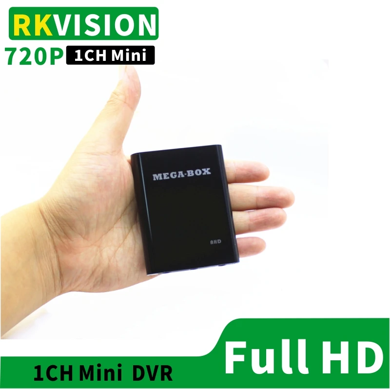 1CH Мини DVR поддерживает AHD720P CVBS запись промышленное видео оборудование поддерживает TF карты USB хранения