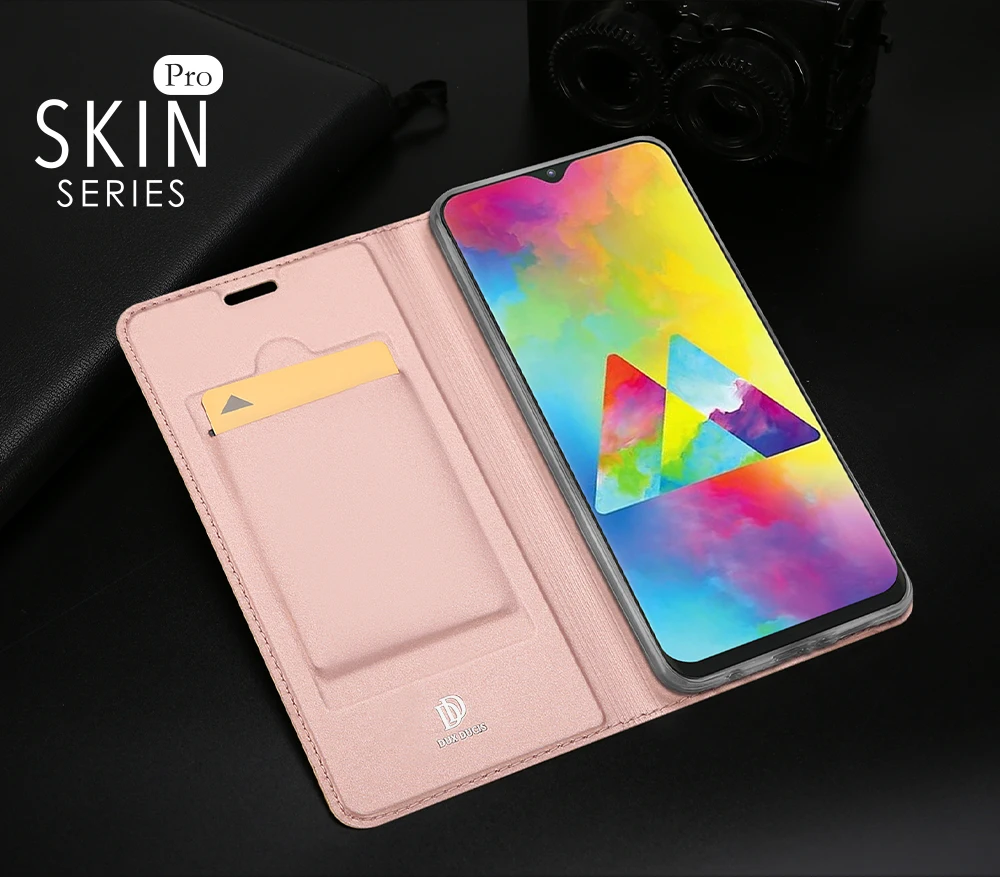 Флип-чехол для samsung M20, держатель для карт, кошелек, чехол-подставка из искусственной кожи, мягкий чехол для телефона, Защитная сумка для мобильного телефона