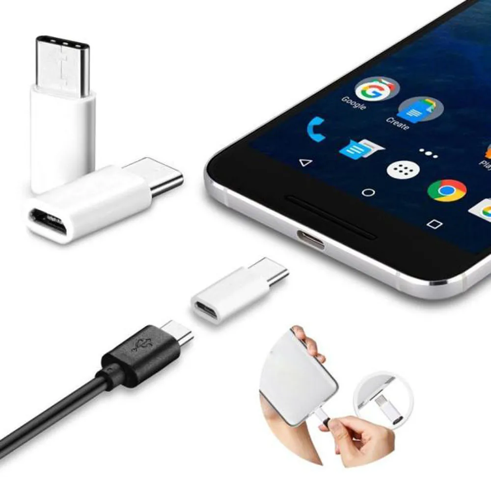 5 шт USB-C type-C к Micro USB адаптер для зарядки данных для samsung Galaxy S9 superspeed зарядки и передачи 56