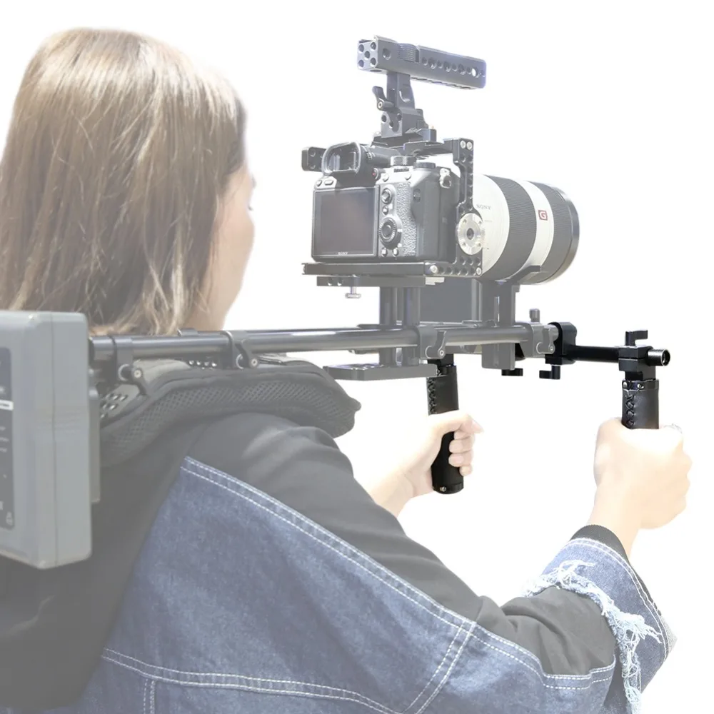 NICEYRIG ��� ���� DSLR ��� �ڵ�, 15mm ���� ���� ��� ���º������� �ڵ� �׸� ī�޶� 15mm ���� ���� ���Ϸε� ����