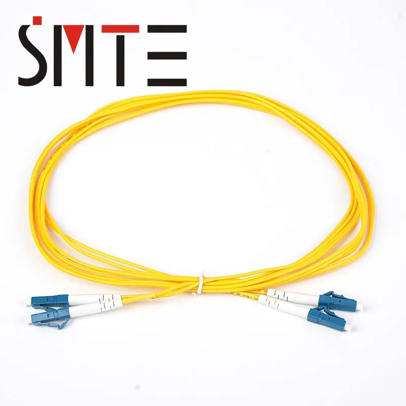 

10pcs/lot LC-LC patch cord SD543 single-mode fiber cable 3 meters Duplex core