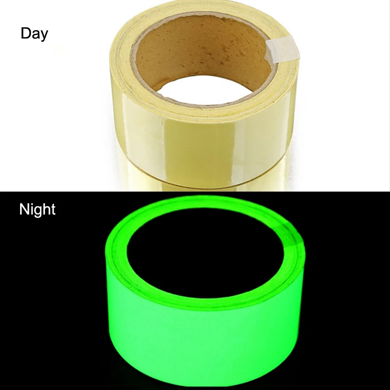 Luminous Self-Adhesive Tape Photoluminescent Glow in the Dark