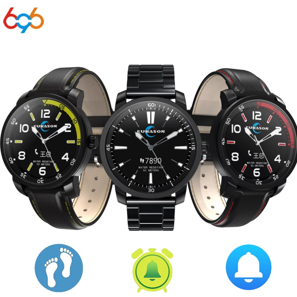 

696 H2 IP68 Waterproof Smart Watch Sleep Tracker Passometer Watch Alarm Clock Band for ios Android apple iPhone 6 7