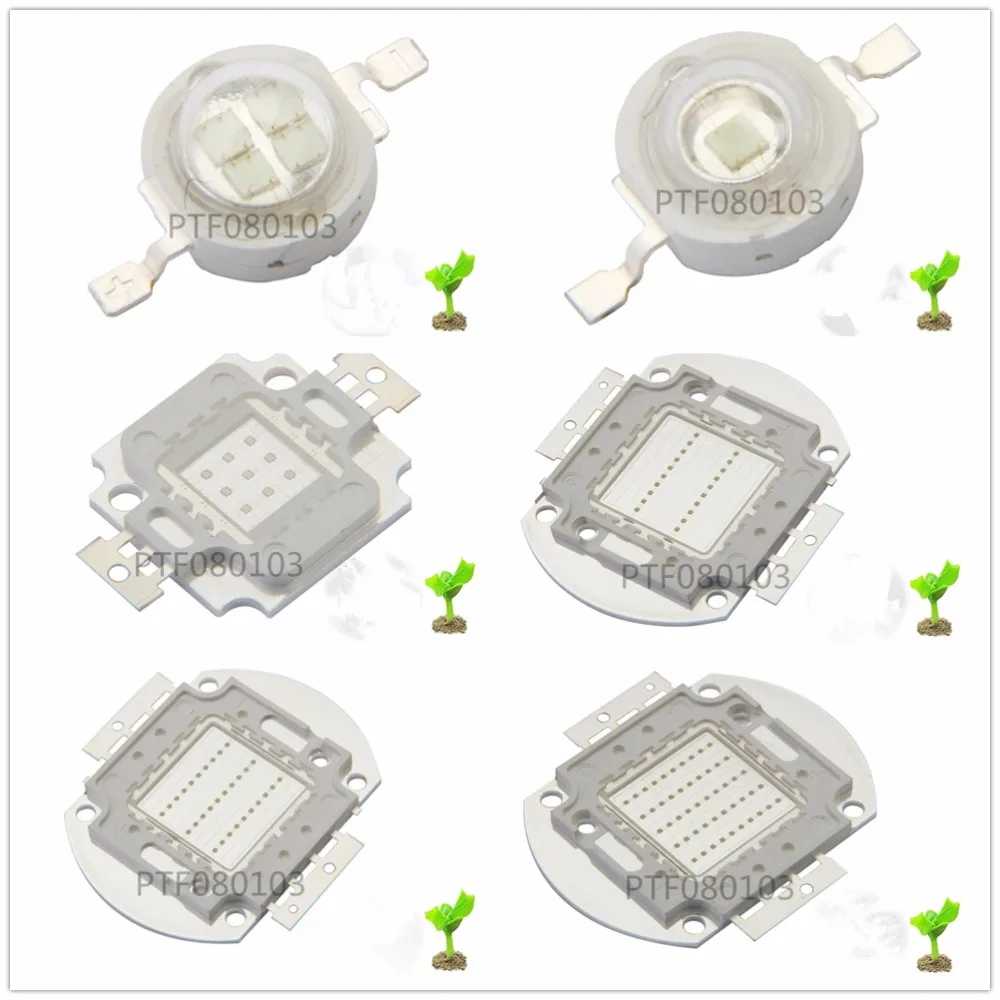 1Pcs 100W Watt High Power Royal Blue 440-450nm SMD LED Chip COB Lamp Lights