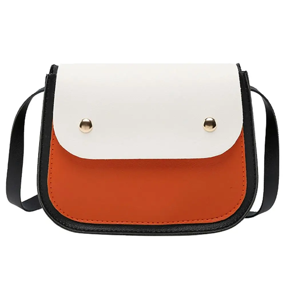 Женская сумочка, сумочка для мобильного телефона, сумки для женщин, кожаные сумки через плечо для женщин - Цвет: Оранжевый