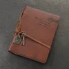 Diary String Key Retro Vintage Classic Leather Bound Notebook Dark Coffee ► Photo 3/3