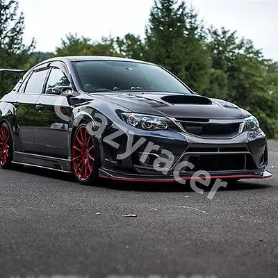 Передняя сетчатая гриль решетка из углеродного волокна для Subaru Impreza WRX 208 2011|mesh
