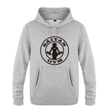 

Z Dragon Ball Z DBZ Saiyan Gym Novelty Hoodies Men 2018 Men's Pullover Fleece Hooded Sweatshirts